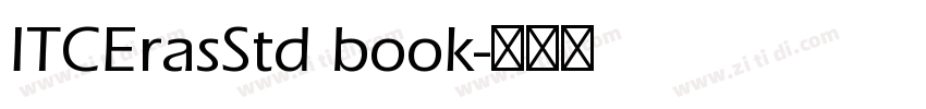 ITCErasStd book字体转换